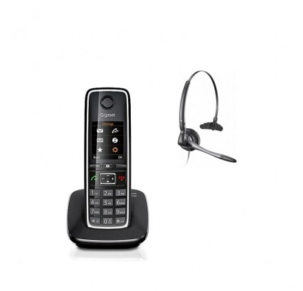 Pack Telefono inalambrico Gigaset C530 + Auricular Dect Panasonic TCA400